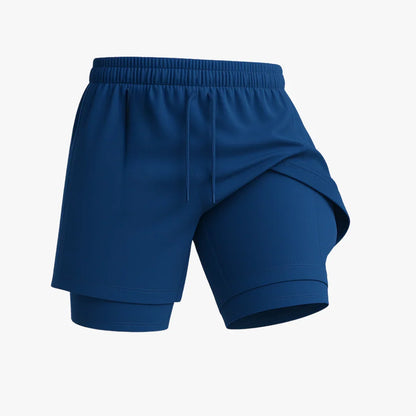 Boxhero 3-in-1 Quick-Dry Swim Trunks with Compression Liner